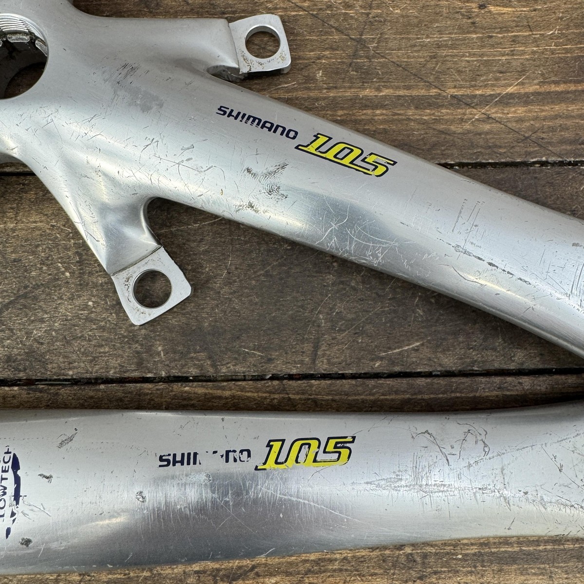 Vintage Shimano 105 FC-5500 Crankset 172.5mm 130 BCD Octalink Road