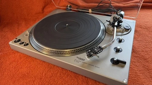 Technics SL-1600 Turntable, NOS ATSS335 Cart, New Cover, Excellent!!!