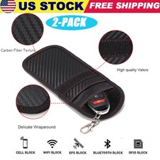 2PCS Faraday Bag for Key Fob Car RFID Signal ...