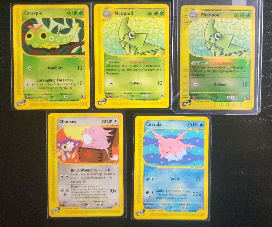 Pokemon Expedition Vintage E-reader Series 5 Card Lot-image
