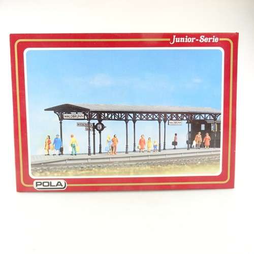 Pola Junior Serie H0 Nº 1005 Kit andén sin construir en embalaje original | Condition: Gebraucht