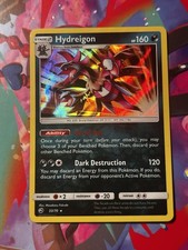 Hydreigon 33/70 Holo Rare Dragon Majesty Pokemon Reverse Holo NM