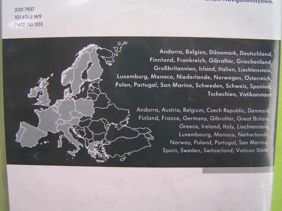 DVD NAVIGATION VX V2 EUROPA 2005 VW RNS MFD RN S2 T5 PASSAT TOUAREG GOLF TOURAN - Bild 2 von 2