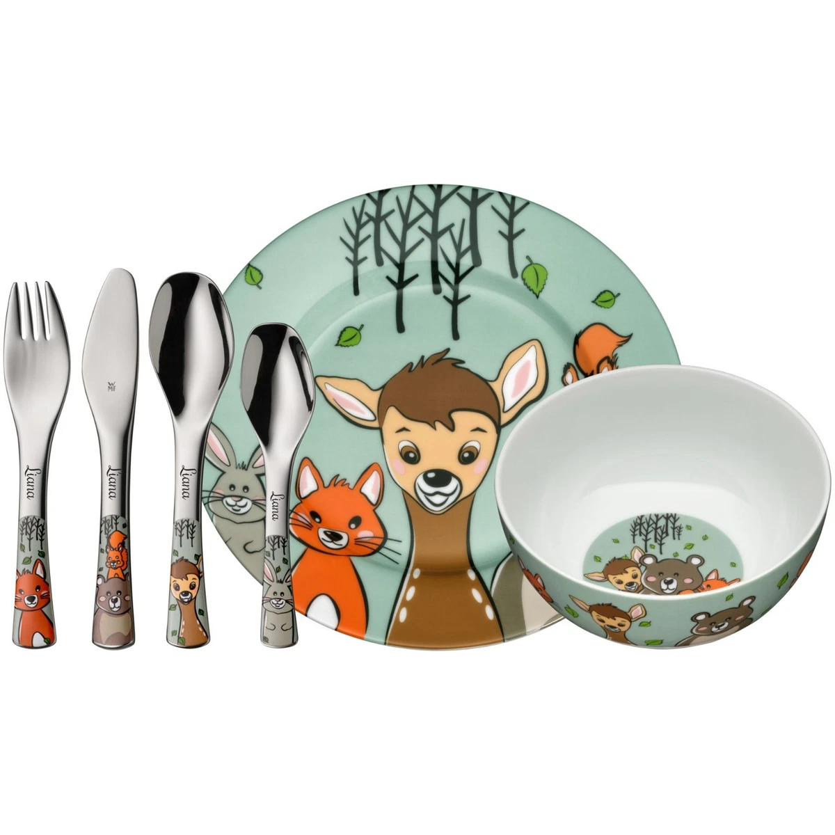 Wmf Posate Per Bambini, Argento, 4 Pezzi