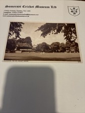 Postcard of The Spa Cricket Ground Gloucester
