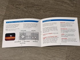 Total Recall Instruction Manual Only Nintendo Nes Authentic