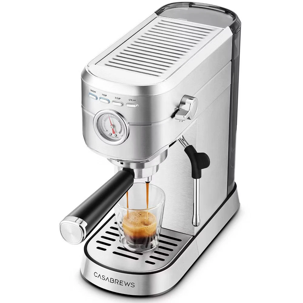 CASABREWS CM5418 20 Bar Espresso Machine and Coffee Maker with Pressure Gauge,