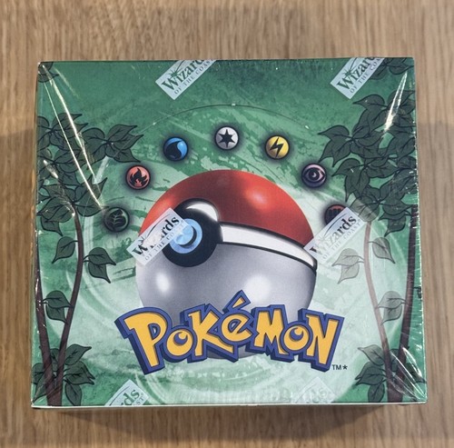Pokemon Jungle Booster Box Unlimited Factory Sealed WOTC 1999 English Original - Picture 3 of 9