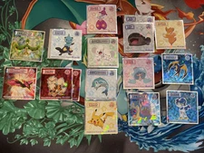 Pokemon Wafer Chocolate Seal Stickers Lotte HOLO Nintendo Japanese Lot