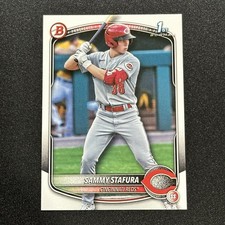 2025 Bowman Sammy Stafura 1st Bowman Prospect #BP-100 Reds
