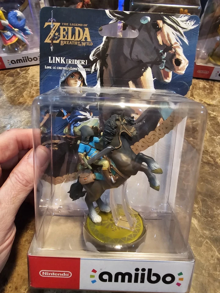Lote de 8 Amiibo Legend of Zelda Link Ganondorf Yunobo Loftwing Urbosa Rider **NUEVO** Foto 2 de 4