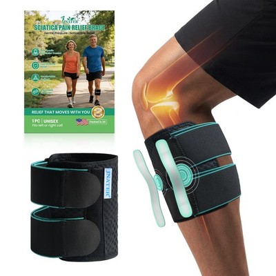 Sciatica Pain Relief Devices Sciatic Nerve Brace with Dual Adjustable Pressu