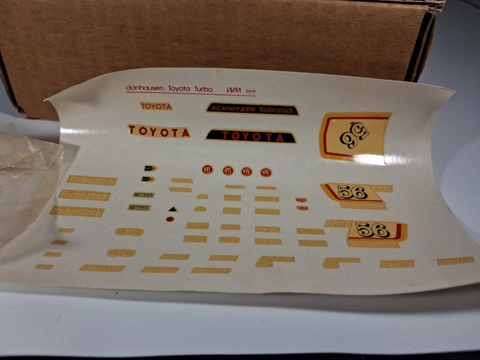 KIT MINICHAMPS BY WESTERN MODEL TOYOTA CELICA GR.5  SCALA 1/43 - Immagine 3 di 4