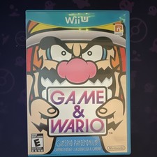 Nintendo Game & Wario Wii U NTSC-U/C 2013 Complete w/ Manual & Box