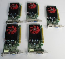 Lot of 5 - Dell AMD C869 Radeon PCIe Graphics Cards - Low Profile VGA  DP