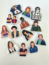 New Lot 13 Croc Shoe Charm Stranger Things inspired, TV show Charms