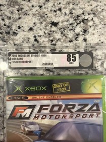 Forza Motorsport 1 (Original Microsoft Xbox) New Sealed Graded VGA 85 Near Mint