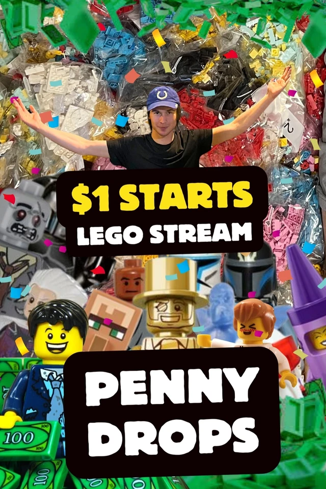 $1 STARTS LEGO AUCTIONS W/ETHAN