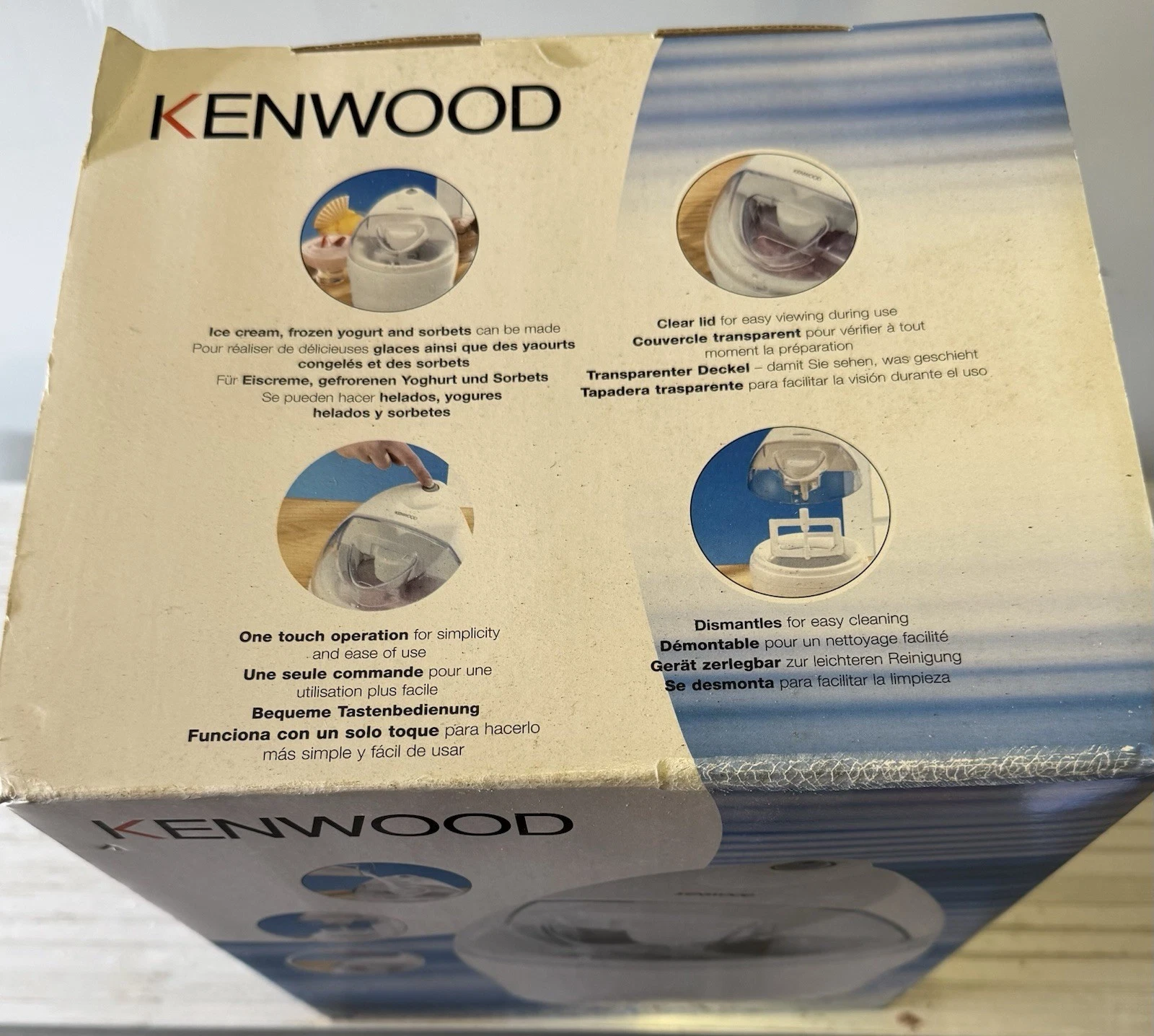 Kenwood Ice Cream Maker IM200 Ice Cream / Gelato Maker