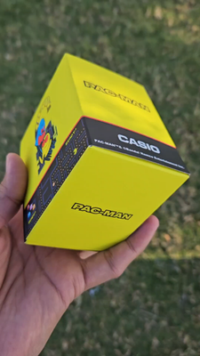 Casio x PAC-MAN CA-53WPC-1B Limited Edition Calculator Watch – New