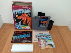 nr MINTY BOX CIB Dynowarz complete in nintendo nes Very nice Clean lot