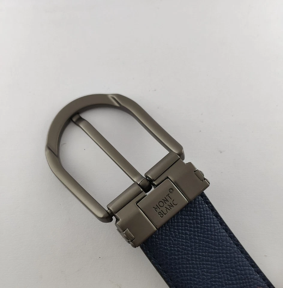 Montblanc Special Edition Men Black Color Leather Belt With Box | Free Shipping - Image 4 of 4