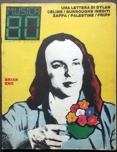 Musica 80 2/1980 Brian ENO prezzo ebay