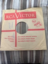 #147 RCA VICTOR Record Sleeve Only 78 Rpm 10 Inch NIPPER DOG (AS IS)