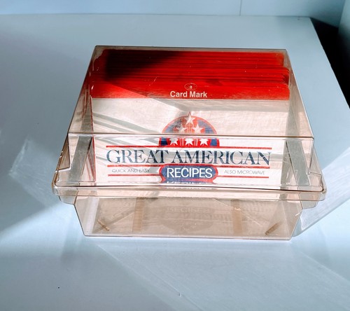 Vintage Great American Recipe Cards Box Set Groups 1-18 / 247 Recipe Cards