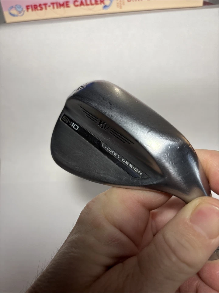Titleist Vokey SM 10 Wedge 54-08 M Grind SOLO CABEZAL DE CLUB 🔥 Ranuras frescas  Foto 3 de 4