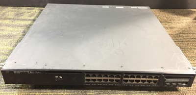 Cisco WS-C3650-24PD-S 24-Port GbE PoE+ w/ 2x10G Uplinks IP Base 3650 Switch