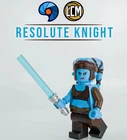 Baggles Studio Resolute Knight Custom minifigure Sealed