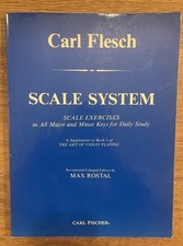 Scale System for Violin; Carl Flesch