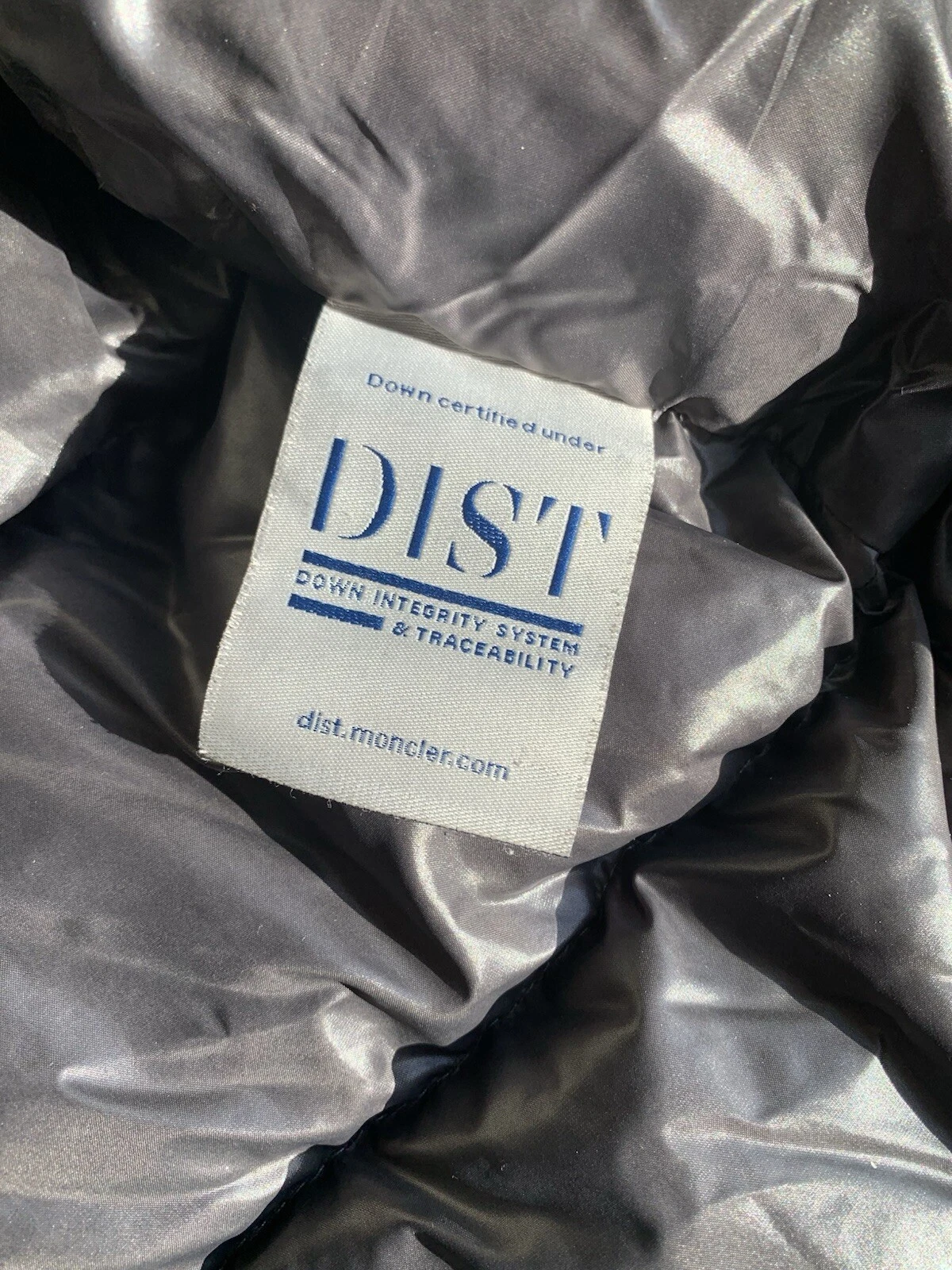 Moncler MAYA GIUBBOTTO piumino d'oca puro piumino giubbino imbottito con cappuccio rimovibile taglia 4 LG