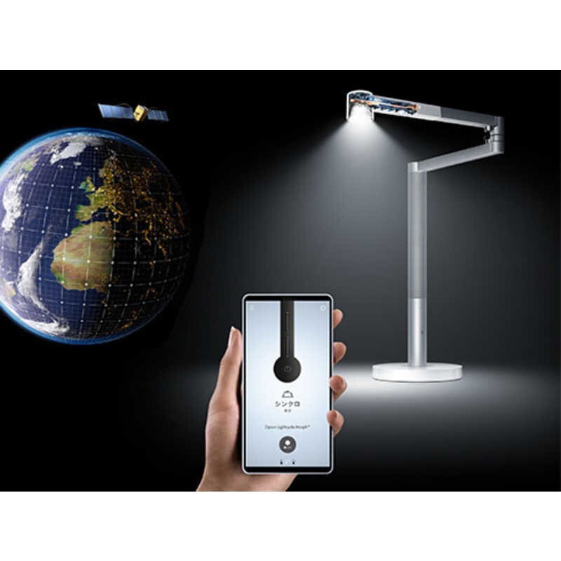 Dyson CD06WS White/Silver Solarcycle Morph Desk Light 523 Dyson CD06WS White/Silver Solarcycle Morph Desk Light 523
