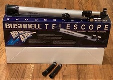 Bushnell Deep Space 78-9512 60mm Refractor Telescope W/ Original Box NO TRIPOD