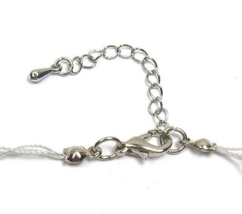 Collar 16-18" 3 Hilos Perla Marrón, Madreperla y Cristal - Imagen 3 de 3
