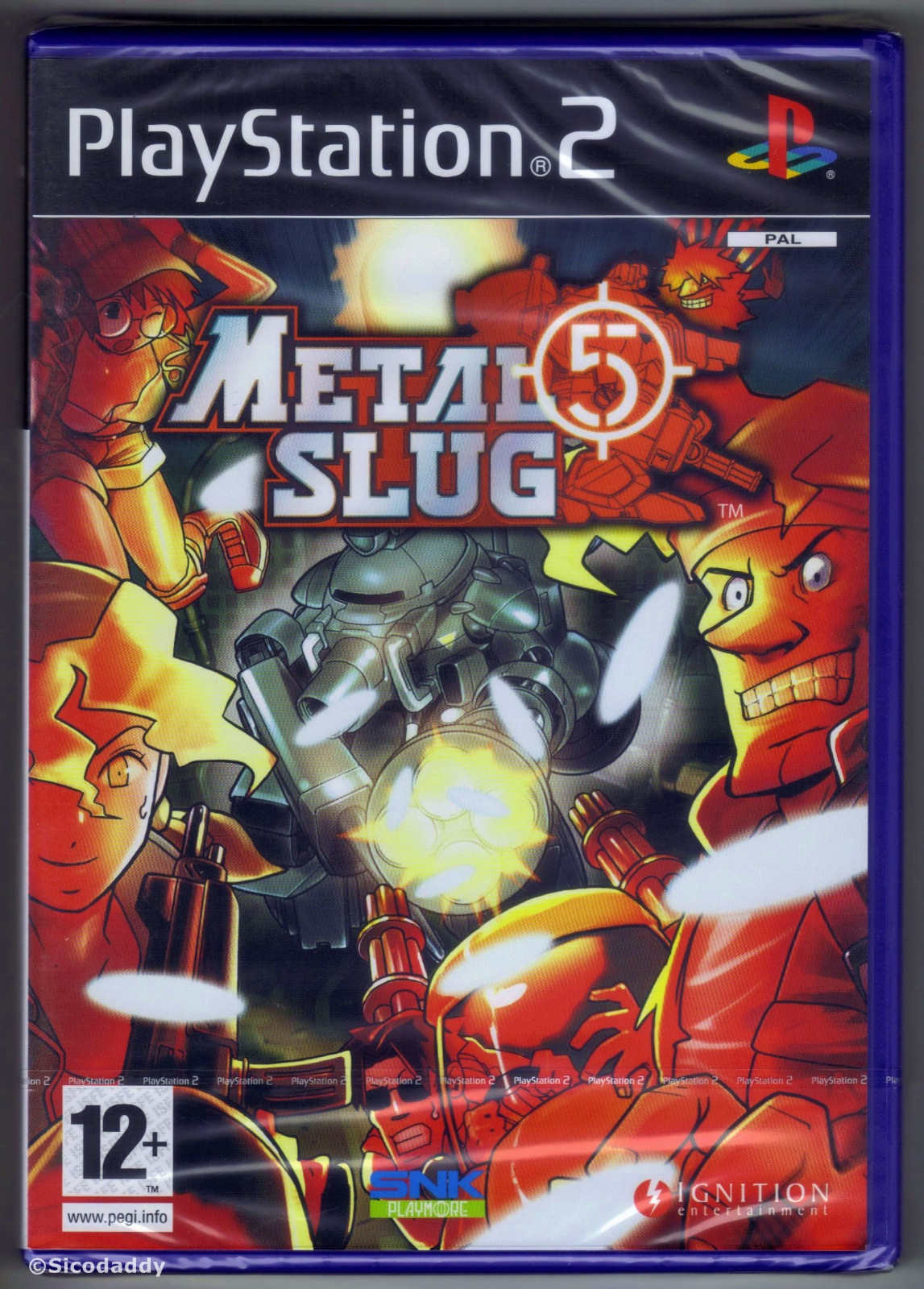PS2 Metal Slug 5 (2006), UK Pal, Brand New & Sony Factory Sealed