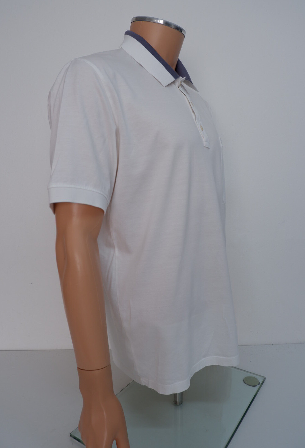 Hugo Boss Mens Polo TShirt Size XXL 2XL White Short Sleeve Top VGC eBay