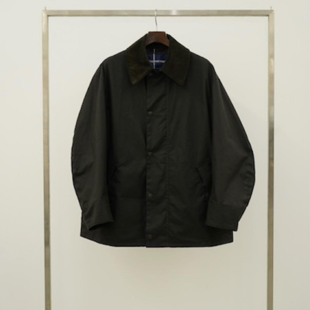 John Partridge Oversized Coverall Jacket Men's 6oz Dry Wax John Partridge Oversized Coverall Jacket Men's 6oz Dry Wax
