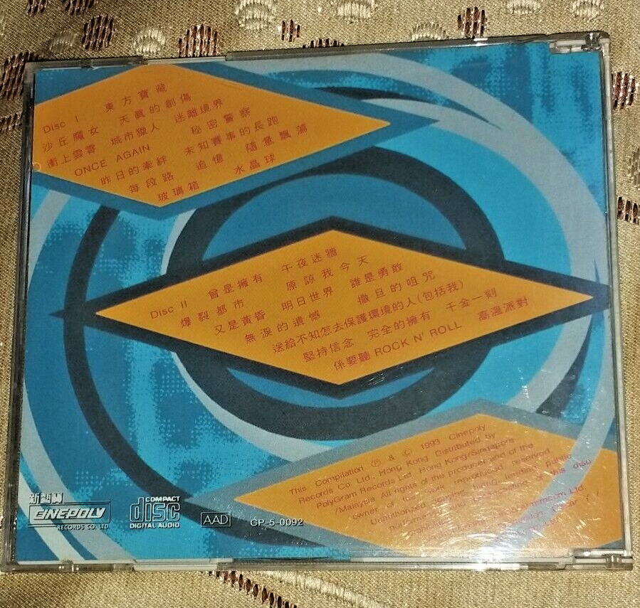 香港压制○Hong Kong Beyond○Tracking Beyond 1993 双碟装 2CDs/Made