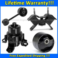 K0148 Motor & Transmission Mount Set 4pc For 99-03 Toyota Solara Coupe 3.0L AUTO