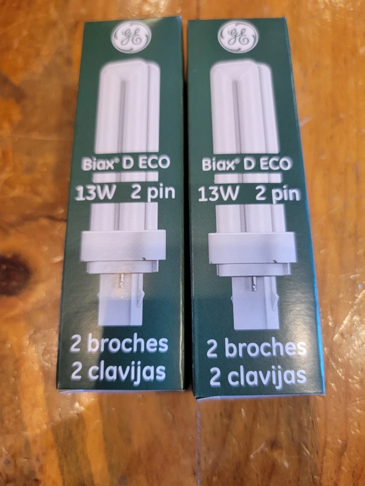 GE Current F13DBX23/841/ECO Plug-In CFL Bulb 2-Pin GX23-2 (2-Pack) - Image 2 of 3