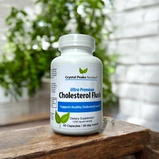 CRYSTAL PEAKS NUTRITION Cholesterol Flush 60 Capsules BB 10/2028