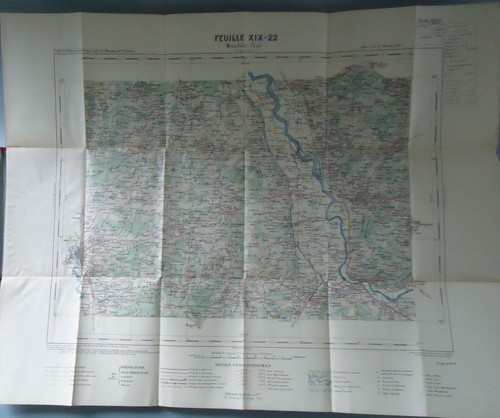 Moulins Est - Carte à 1/100.000 - Ministère de l'Intérieur - Hachette - 1902 - Picture 5 of 10