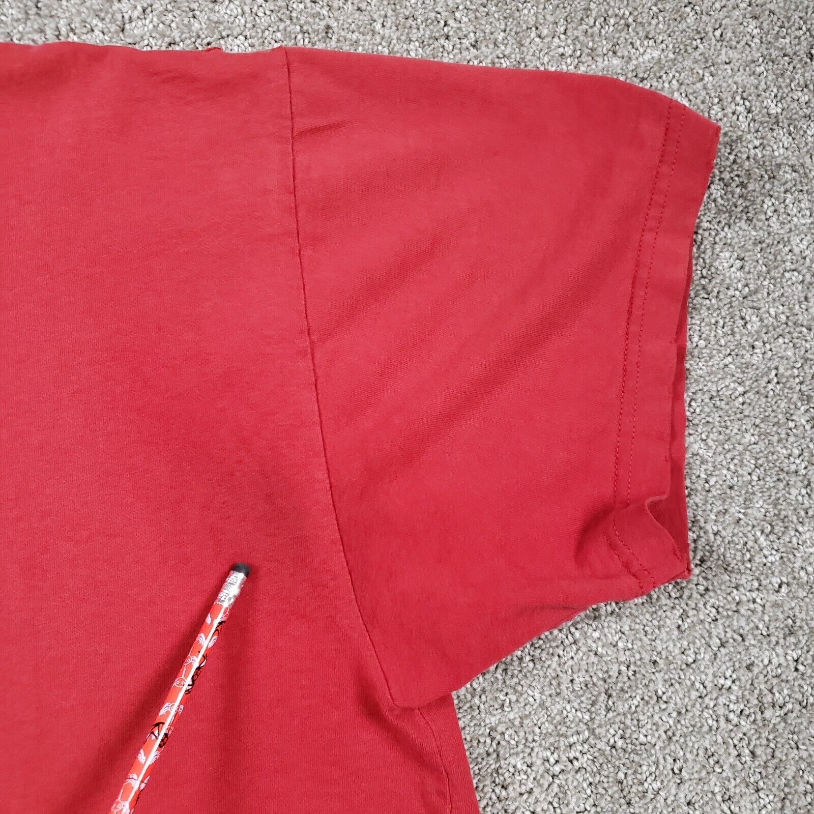 Vtg REEBOK Shirt Mens XL Red Football Short Sleev… - image 5