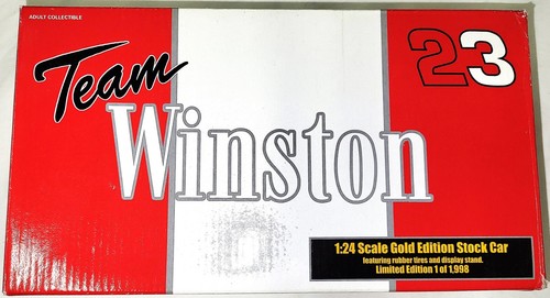 1998 Racing Champions Jimmy Spencer 23 Team Winston No Bull 1:24 Paint/Gold Set - Picture 10 of 19