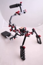 DSLR Rig 15mm Rod Support System Doube Grip Camera Cage Top Handle Camera Cage