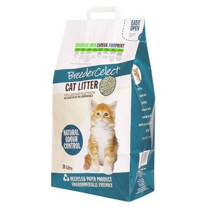 recycled paper pellets