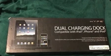 Dual Charging Dock Compatible With 30 Pin iPad, iPhone & iPod Hype New